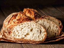 Домашен хляб с брашно от лимец със сода, кисело мляко и яйца, без мая - снимка на рецептата